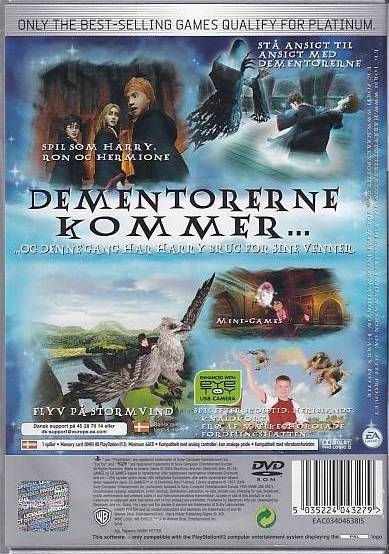 Harry Potter og Fangen fra Azkaban - PS2 - Platinum (B Grade) (Genbrug)